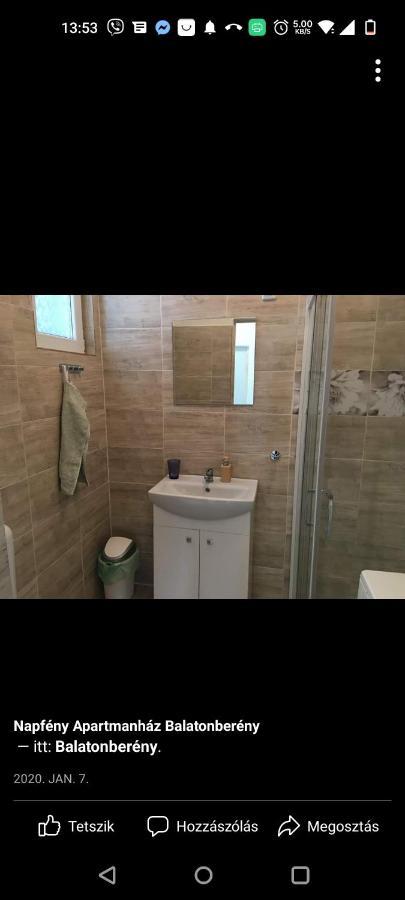 Napfeny Apartmanhaz Balatonbereny Luaran gambar